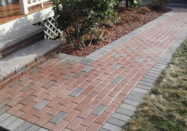 masonry pathway in Auburn