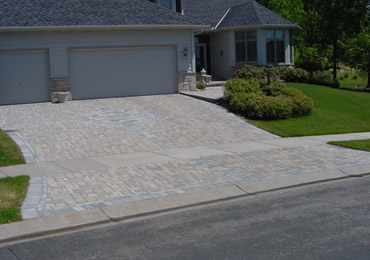 masonry driveway in Auburn